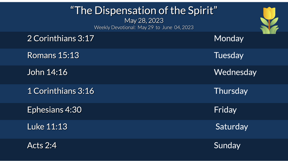 Weekly Devotional