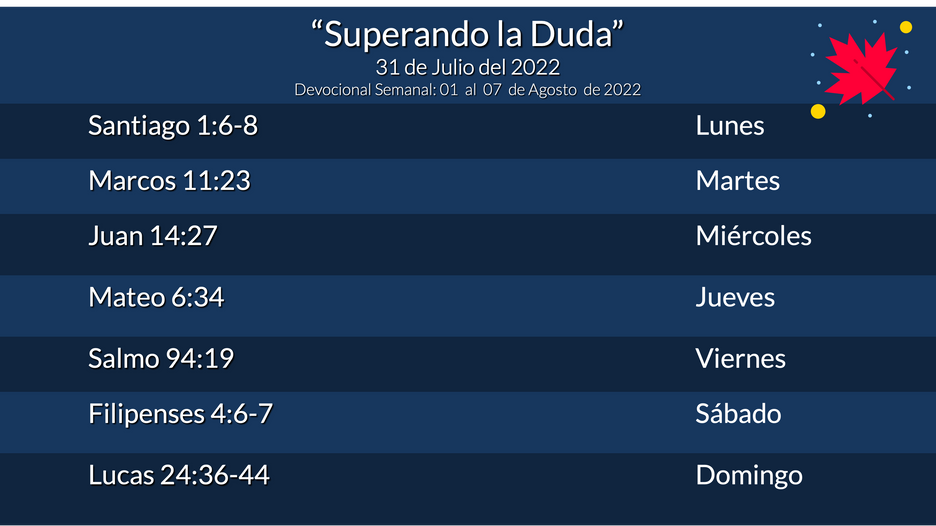 Devocional Semanal