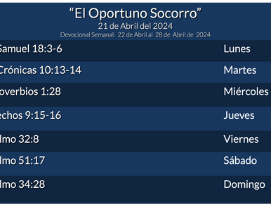 Devocional Semanal