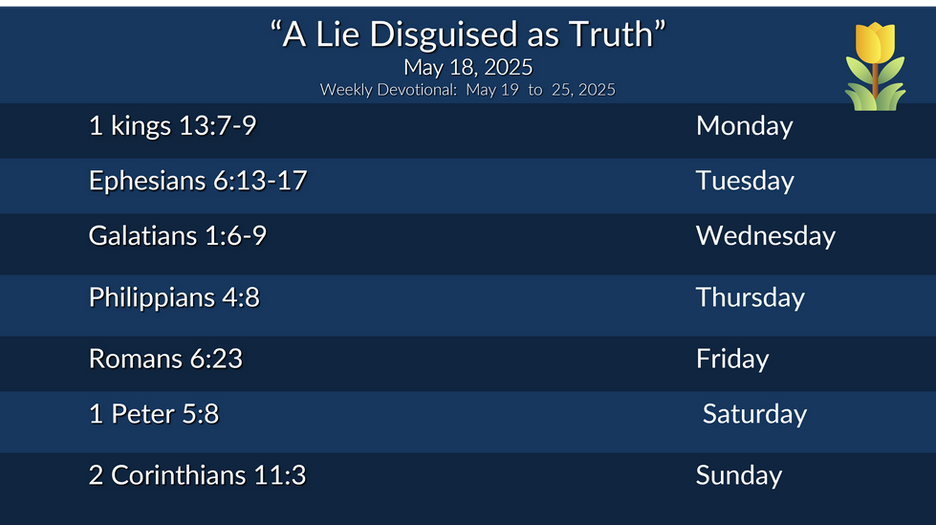 Weekly Devotional