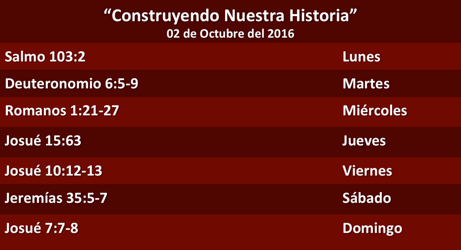 Devocional Semanal