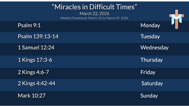 Weekly Devotional