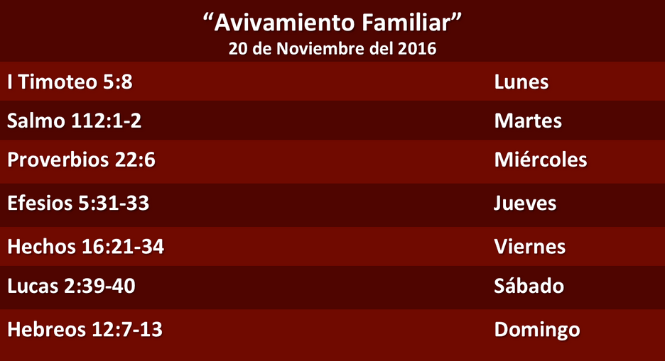 Devocional Semanal