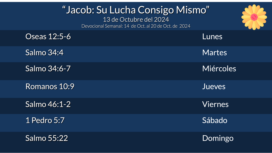 Devocional Semanal