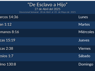 Devocional Semanal