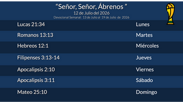 Devocional Semanal