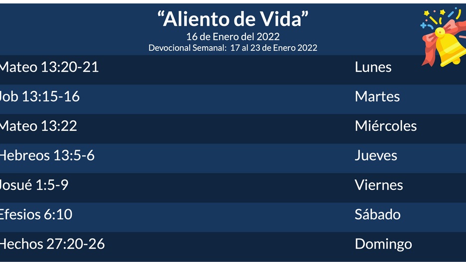 Devocional Semanal