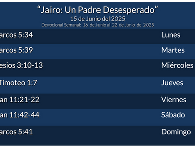 Devocional Semanal