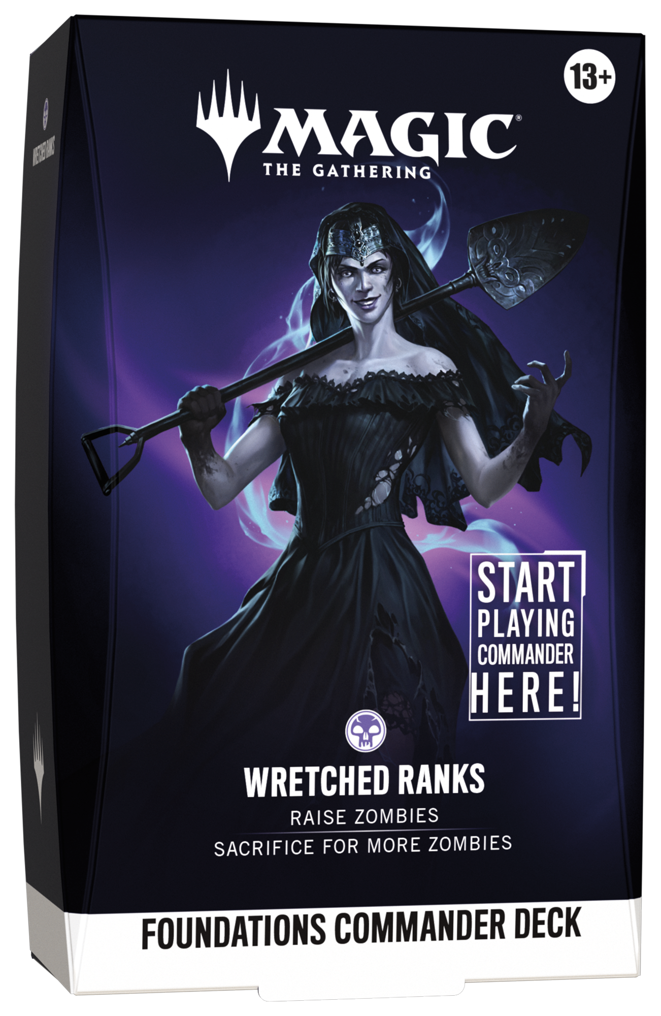 Magic The Gathering Foundations Black Commander Deck