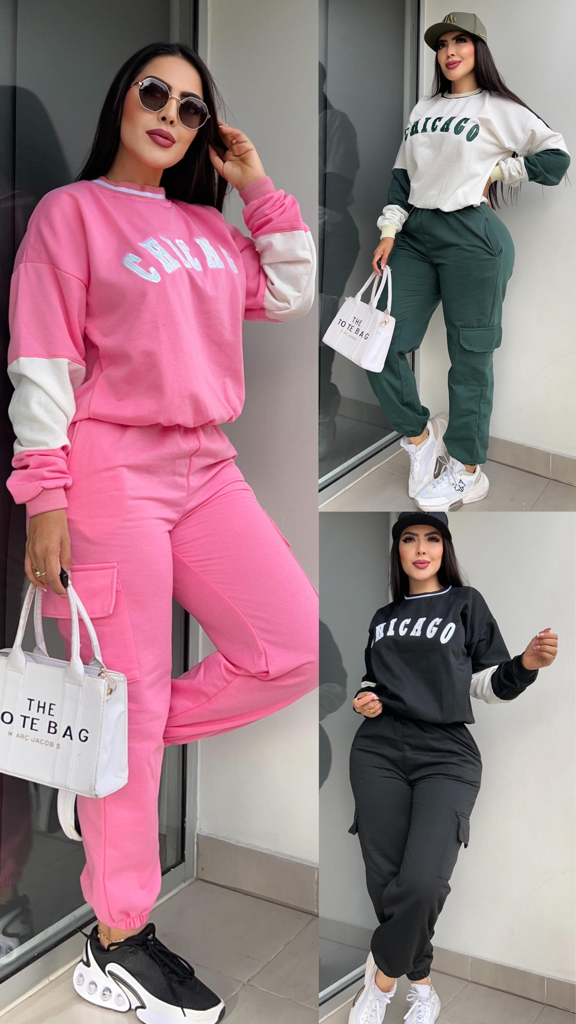 C🇨🇴✅i30/nov.  Conjunto T=Ú Chicago #MO254-F899