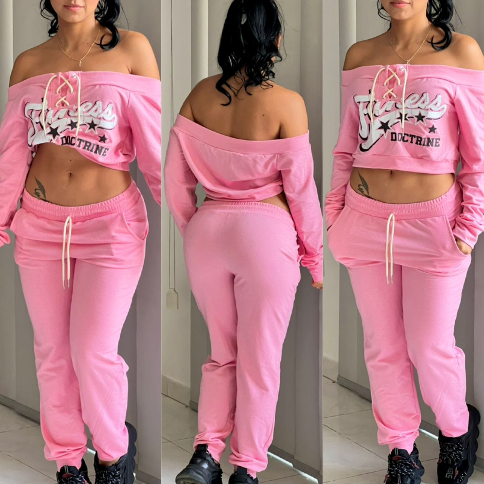 C📍✅i25/Marzo. Conjunto talla ú doctrina Ref. 2400 Tela burda #DDGE8JJ