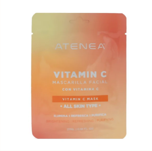 MASCARILLA FACIAL VITAMINA C SOBRE ATENEA X 27 ML