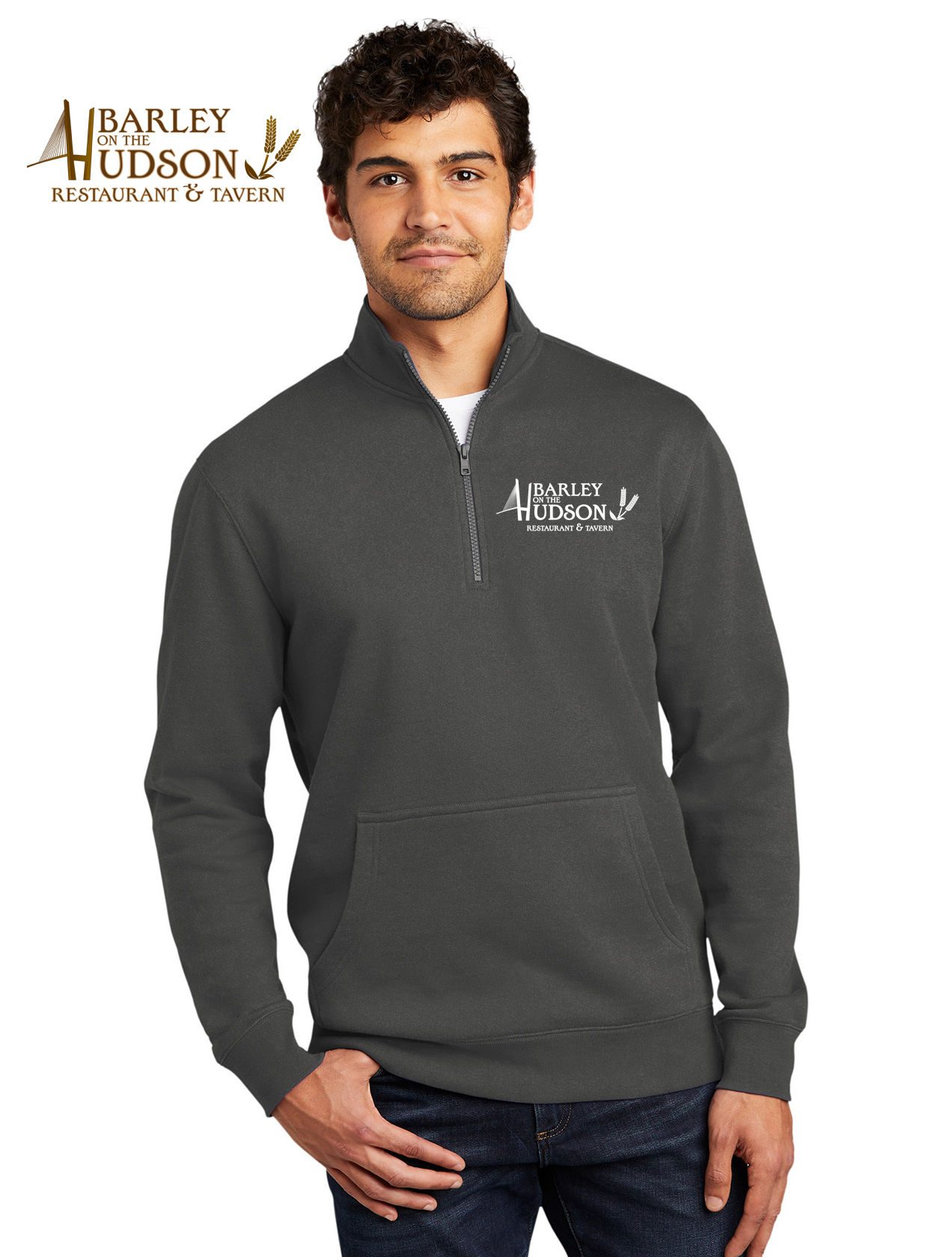 Barley House Mens 1/4 Zip