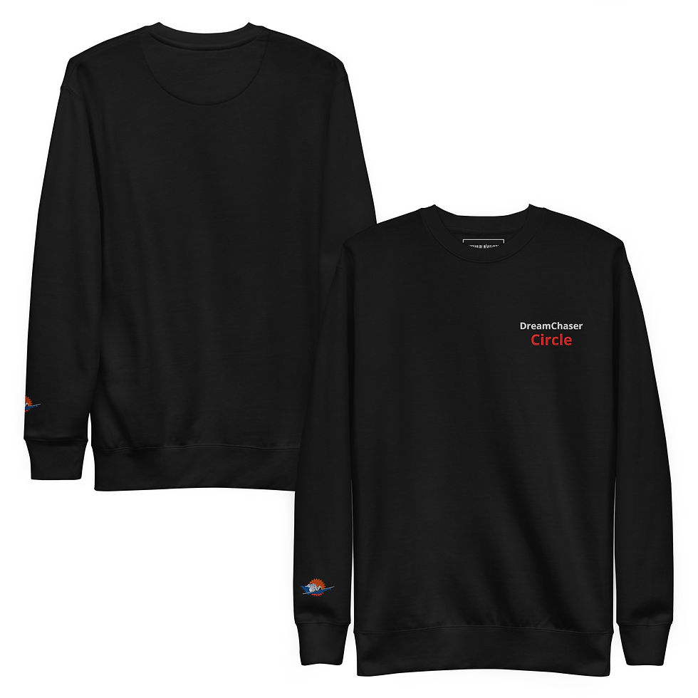 Thumbnail: 'DreamChaser Circle' (Special Edition) Premium Sweatshirt (Unisex)