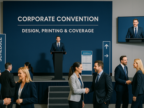 Diseño, Impresión y Cobertura de Convención Corporativa 2