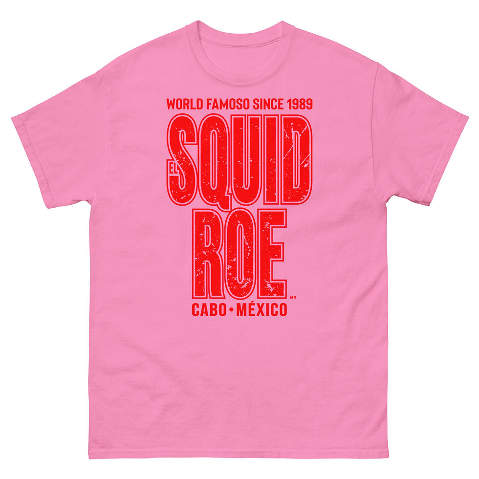 Thumbnail: El Squid Roe Red Color Pop Tee