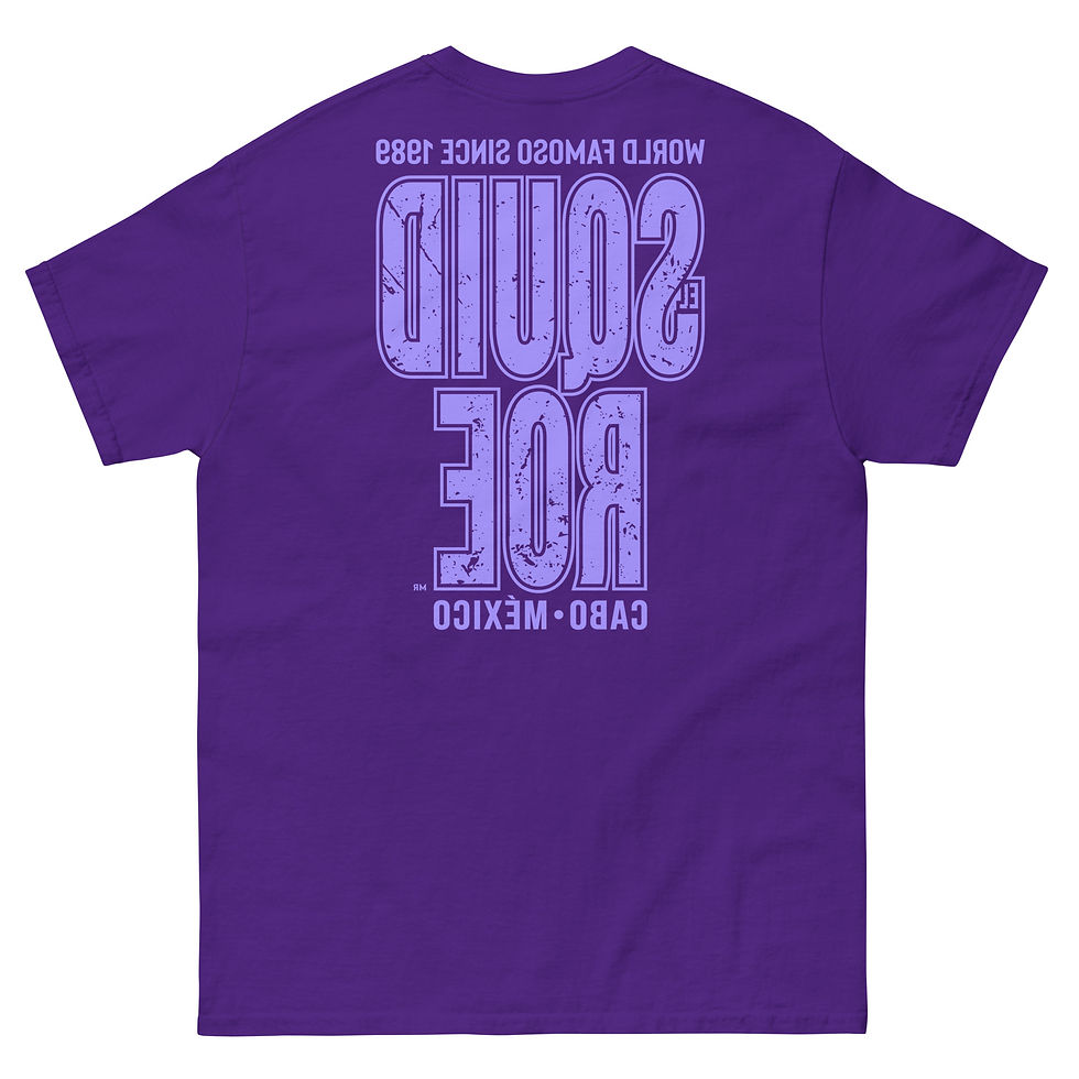 Thumbnail: El Squid Roe Purple Color Pop Tee