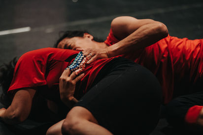 Megan Lowe and Brenton Cheng performing "Tangram" (Excerpts) in CounterPulse Gala, May 2022