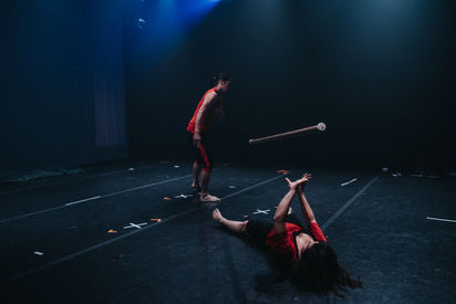 Megan Lowe and Brenton Cheng performing "Tangram" (Excerpts) in CounterPulse Gala, May 2022