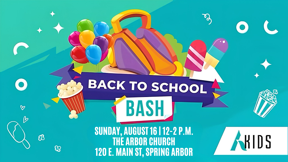 Back to School Bash