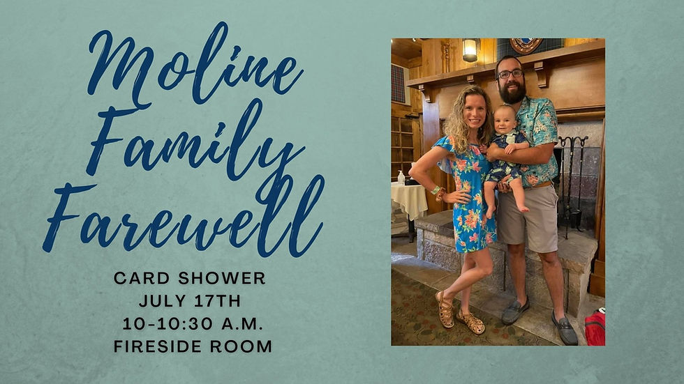 Moline Family Farewell