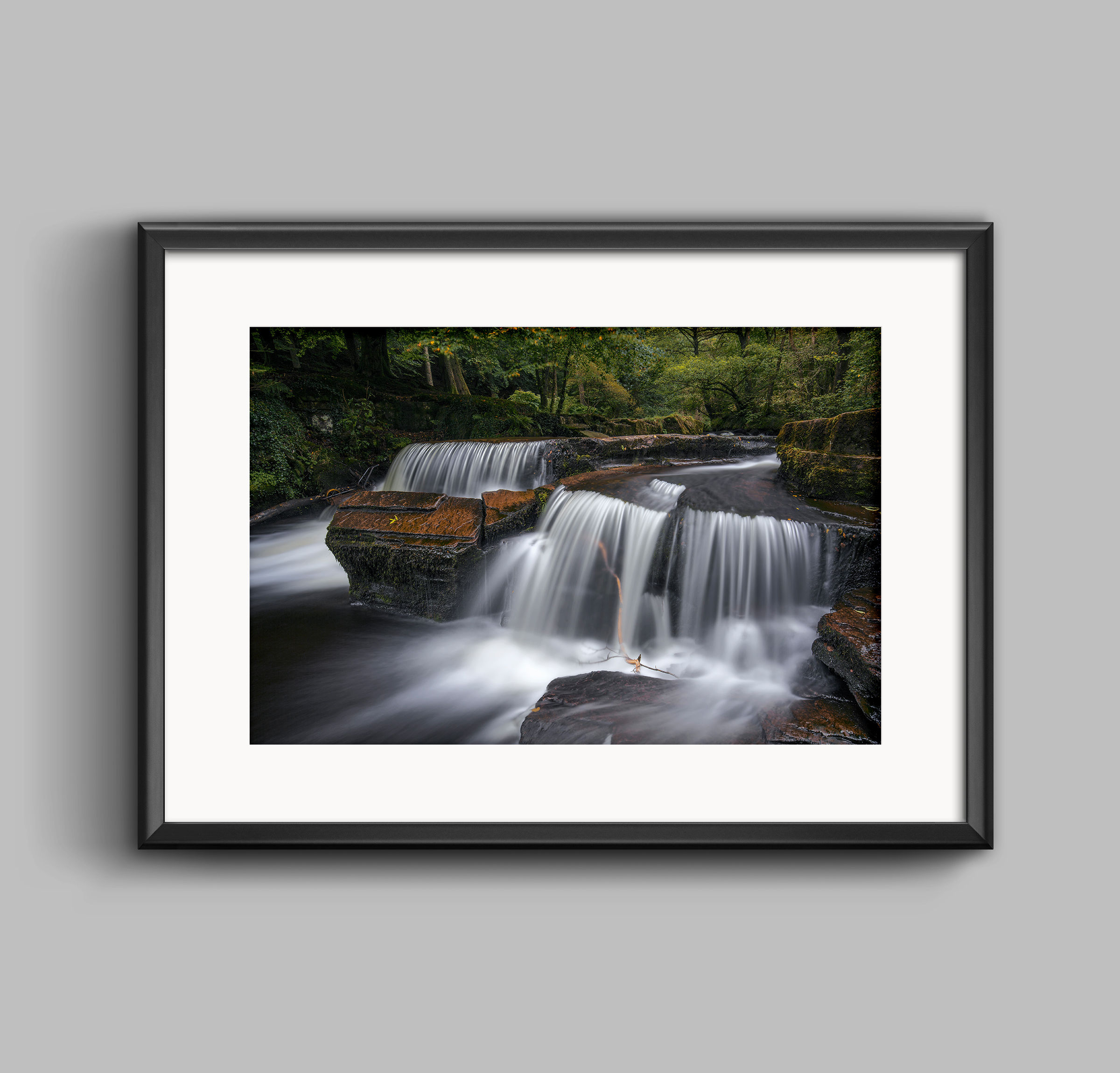 PRINT - A Welcome Waterfall
