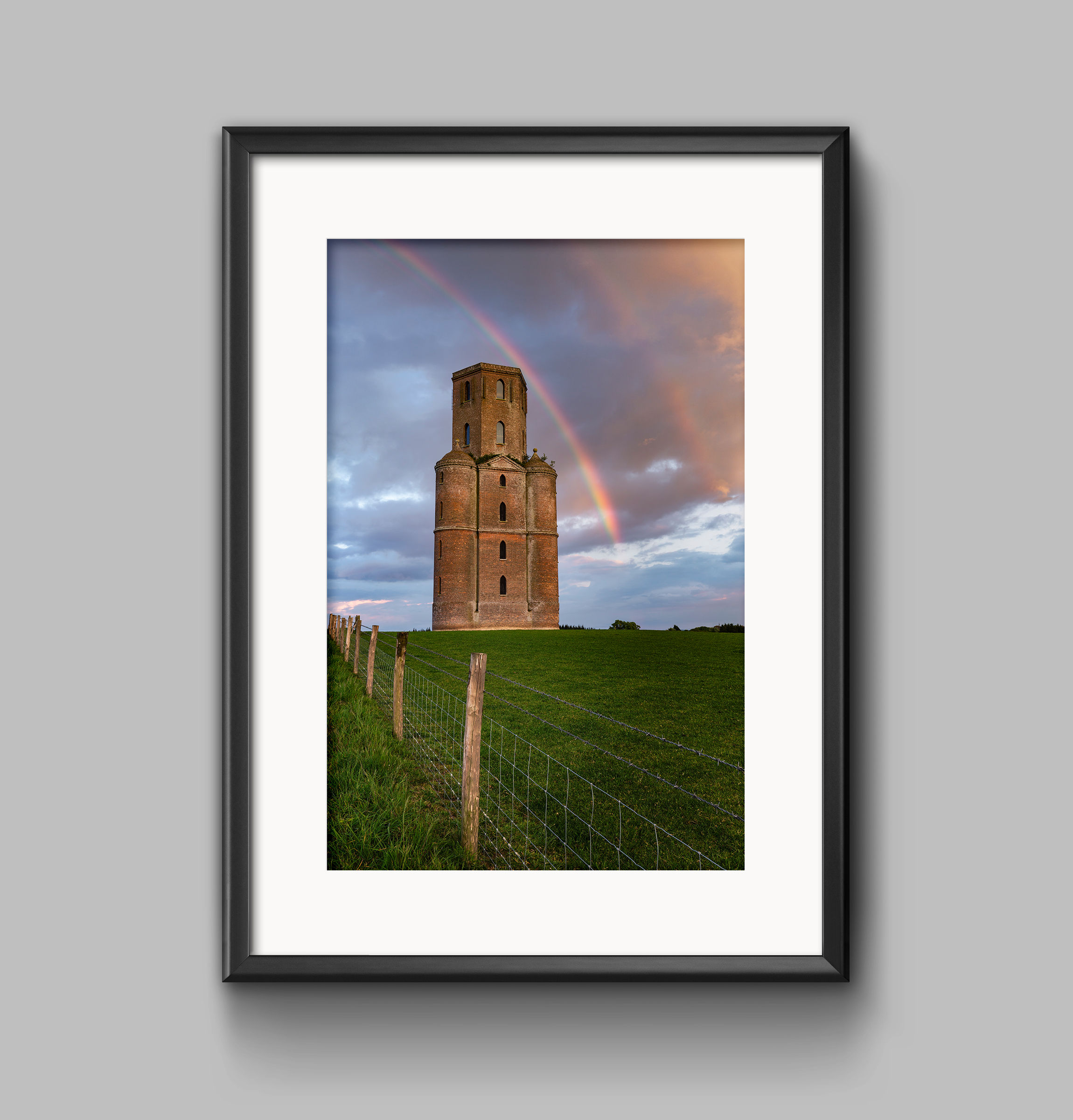 PRINT - Rainbow Over Horton Tower