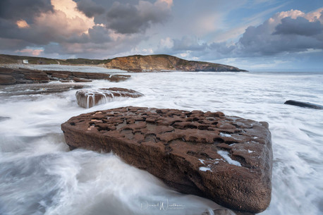Dusk at Dunraven Bay