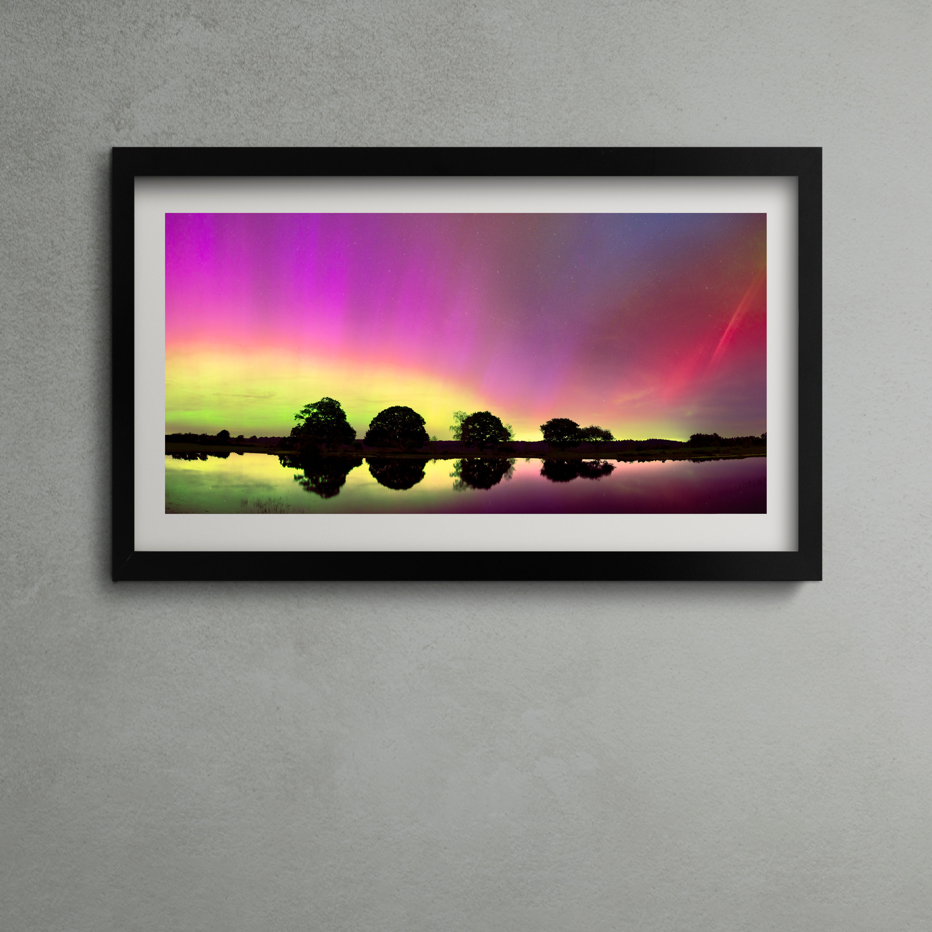 Aurora Borealis - PANORAMIC PRINT 2:1 Ratio