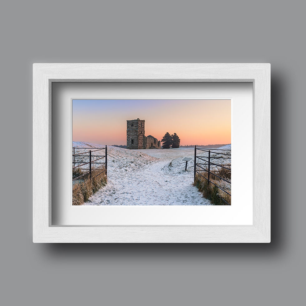 Miniature : PRINT - Sunrise Over Snow