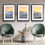 Миниатюра: Triptych Print (3 prints) - Misty Sunrise