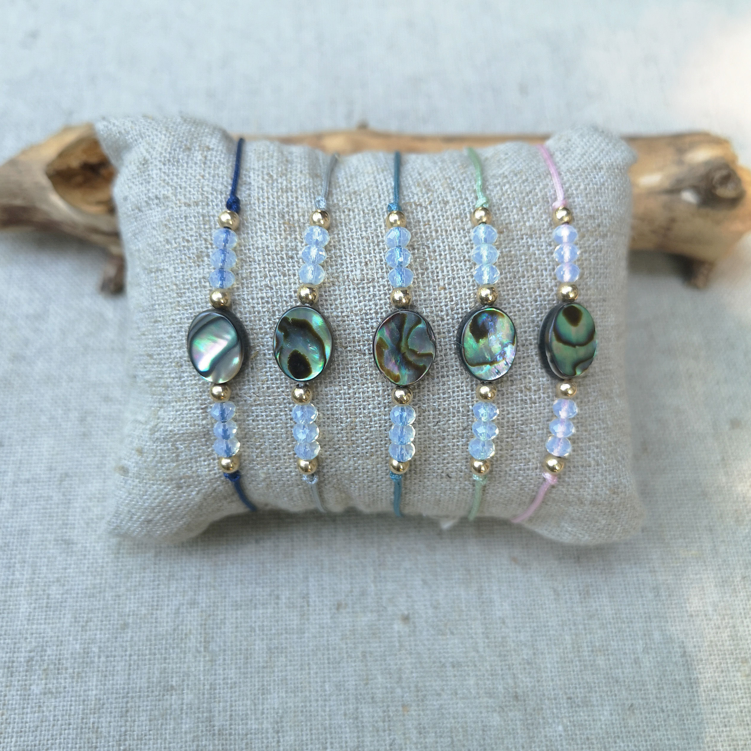 Bracelet Cordon Paua 