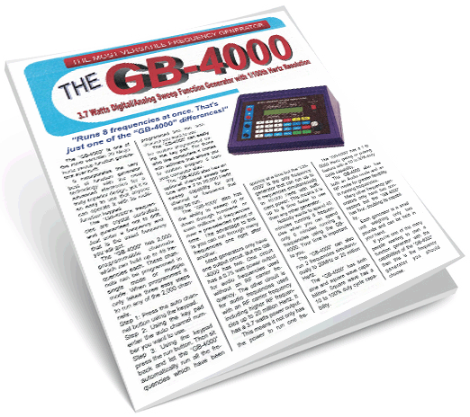 GB-4000 Printable Brochue