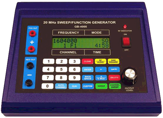 20 MHz Sweep/Function Generator GB-4000