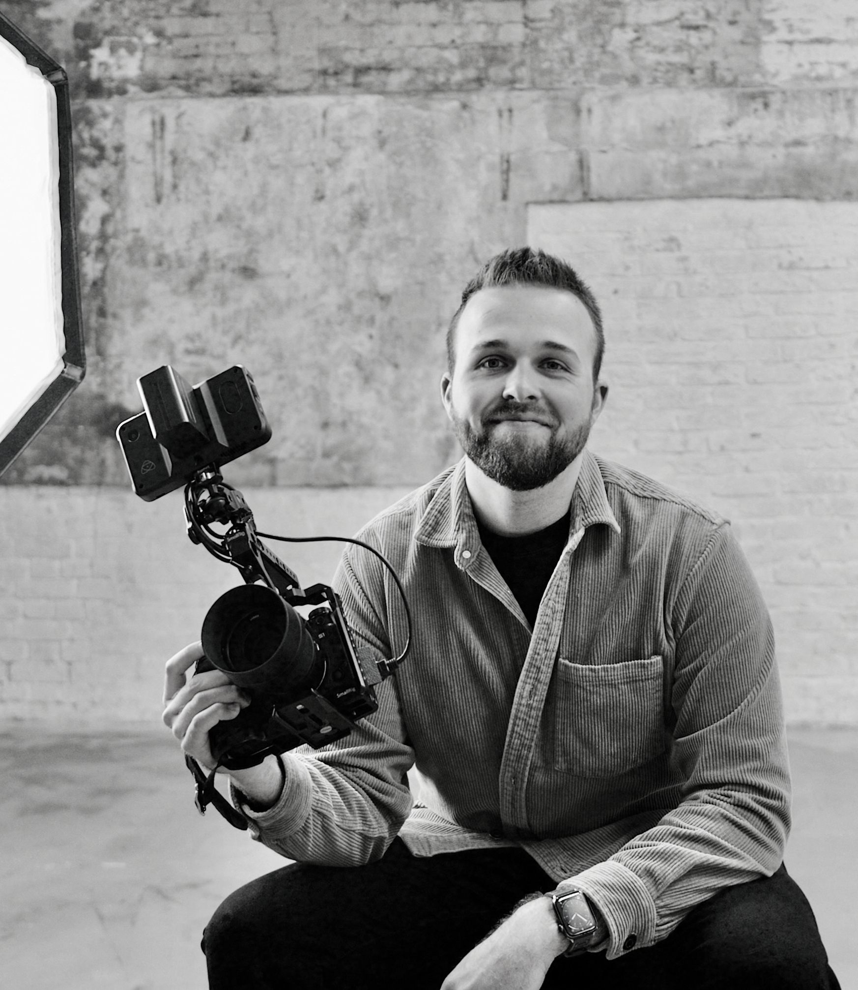 Alex with his camera