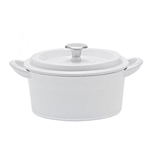 グッドプラス キャストポット20㎝ホワイト(鉄鋳物ホーロー鍋) | グッド