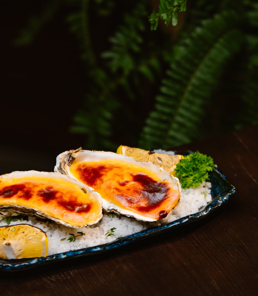 Hàu đại dương nướng 4 loại phô mai