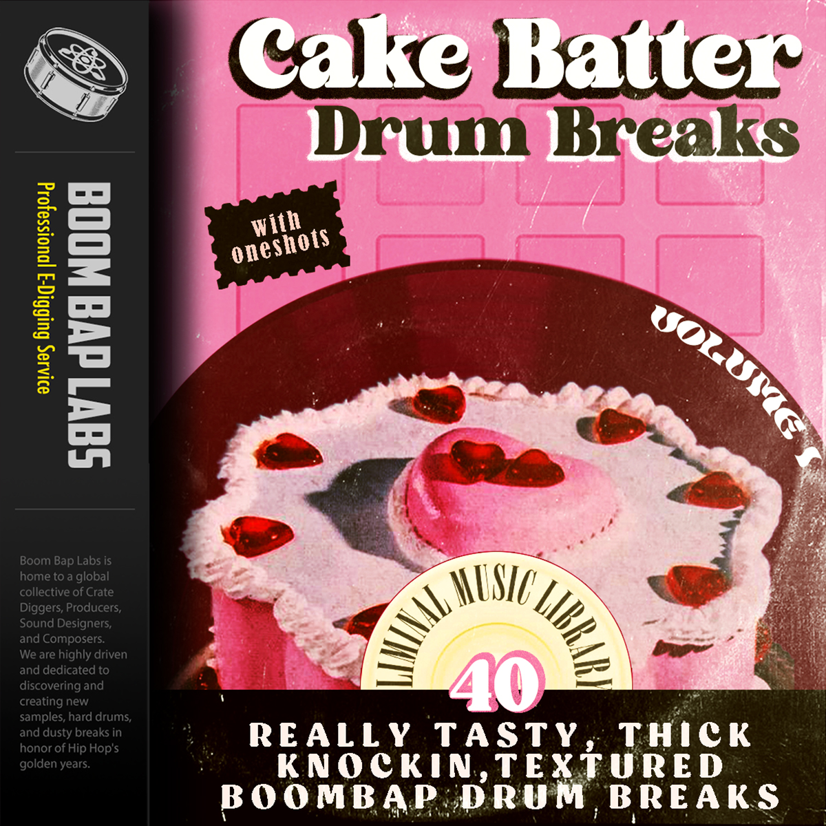 Boom Bap Labs Quincy Beats Cake Batter Drum Breaks Vol.1