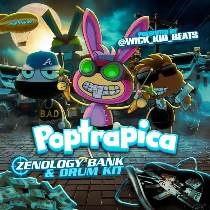 WICK KID BEATS - POPTRAPICA ZENOLOGY BANK & DRUM KIT