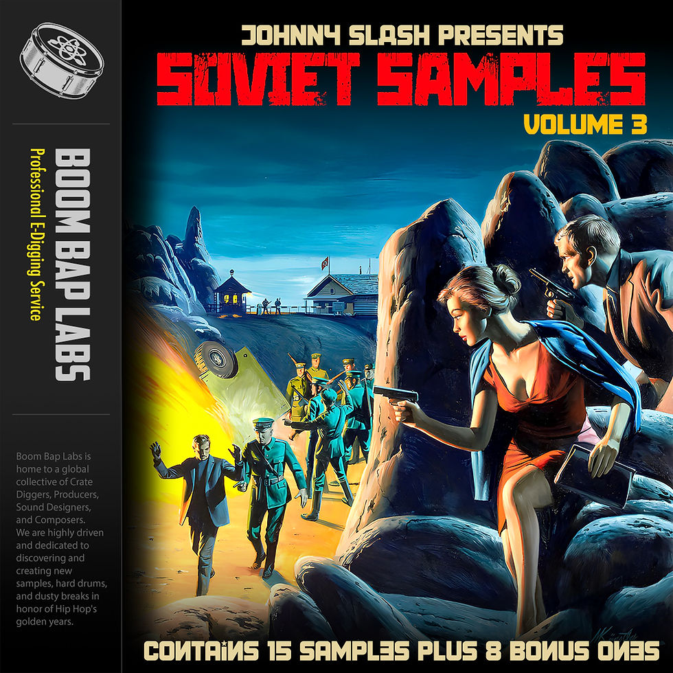 Boom Bap Labs – Johnny Slash – Soviet Samples Vol. 3