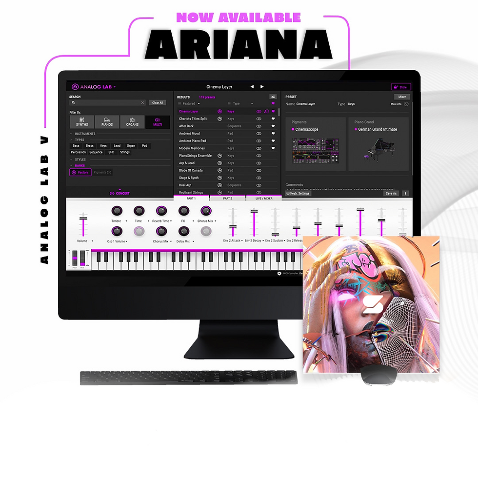 Soundwrld - Ariana (Analog Lab V Preset Bank)