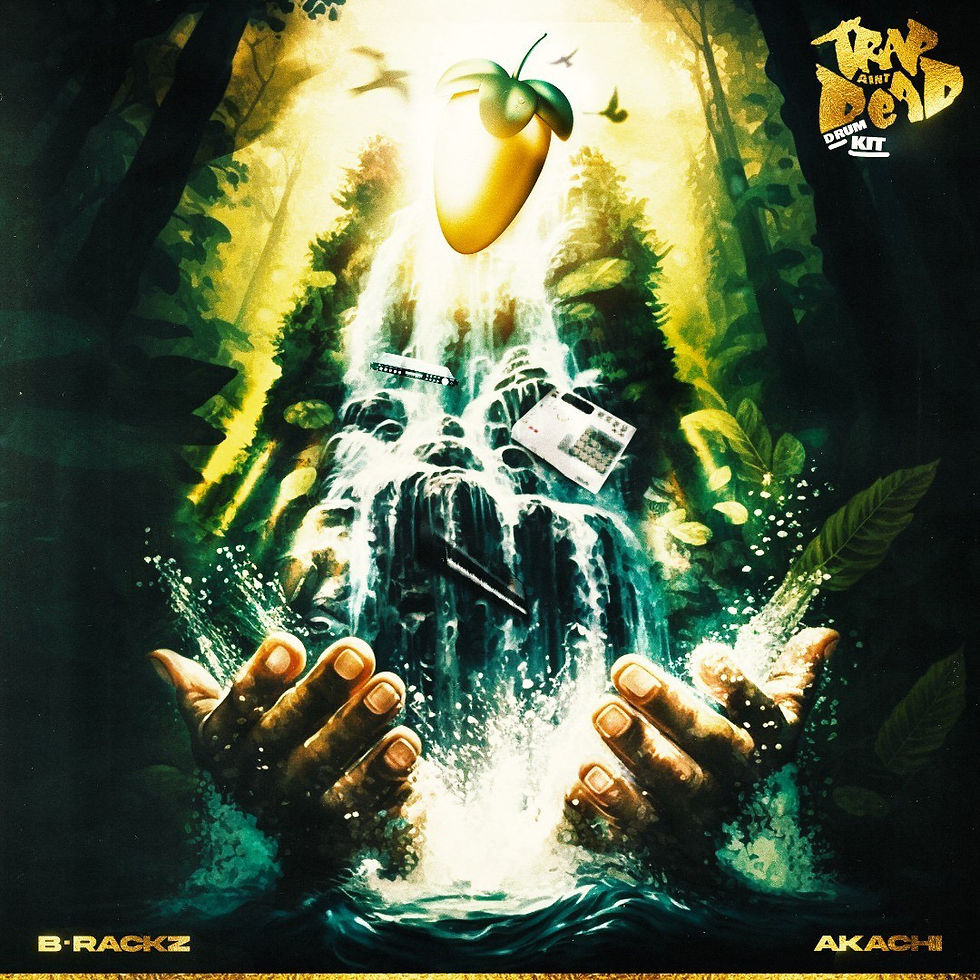 Akachi x B-Rackz - Trap Aint Dead Drum Kit