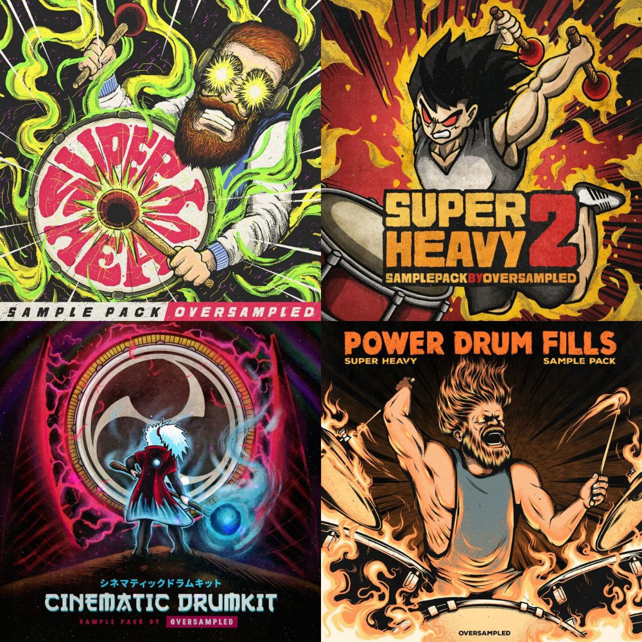 Oversampled - Super Heavy All-In-One: FULL SUPER HEAVY COLLECTION