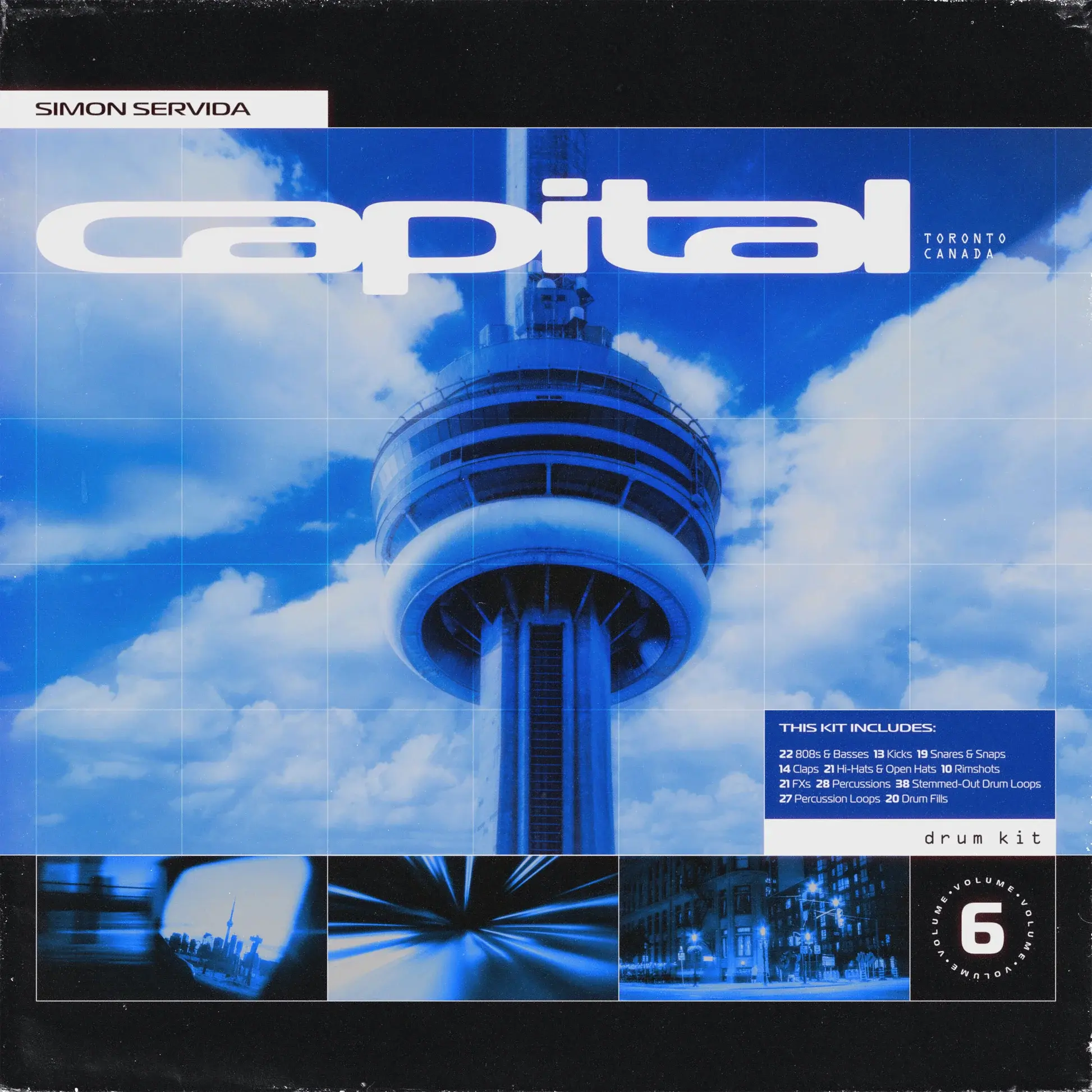 SIMON SERVIDA - CAPITAL DRUM KIT VOL. 6