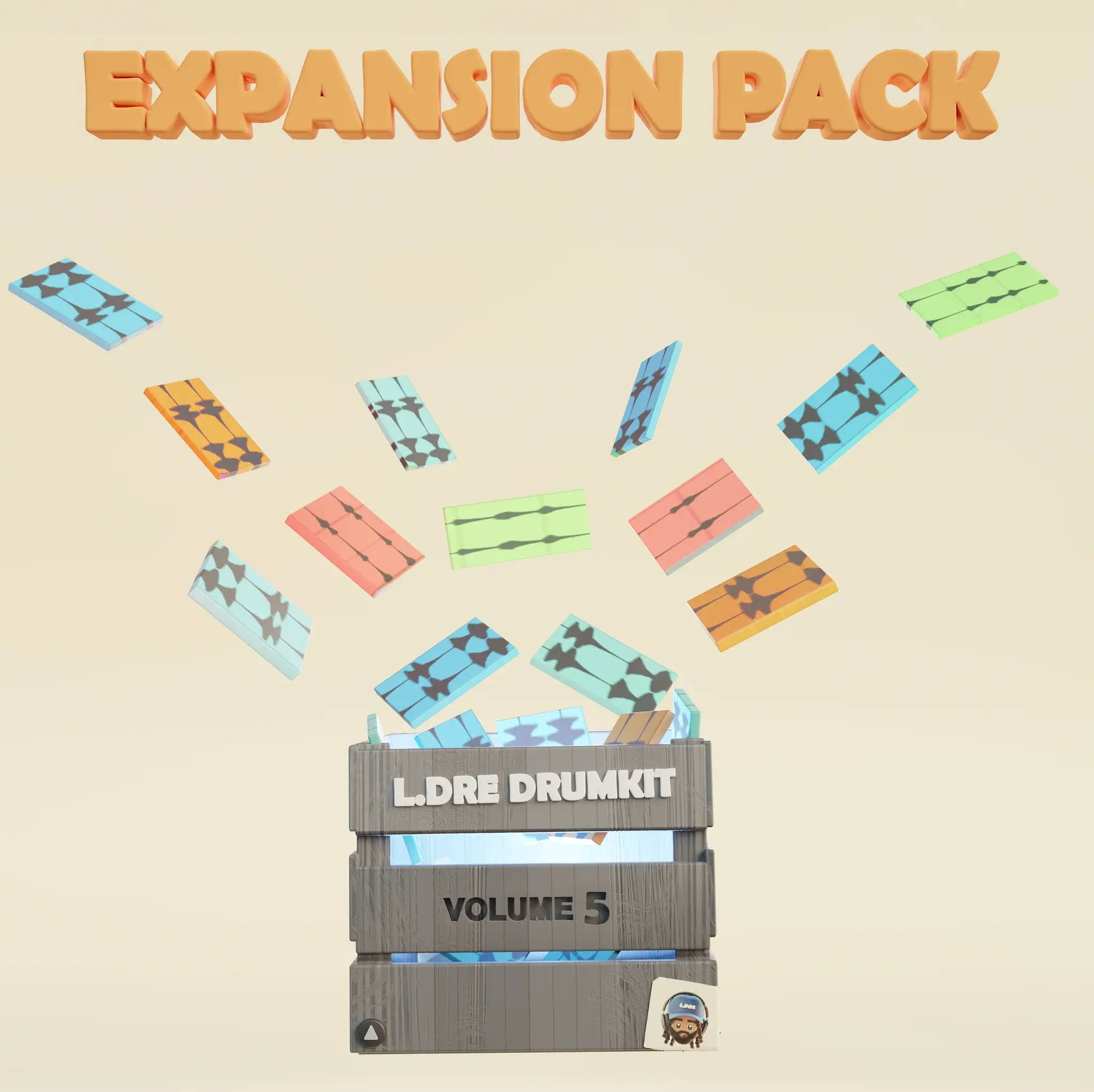 Prod. By L.Dre Drum Kit Vol. 5 - Expansion Pack