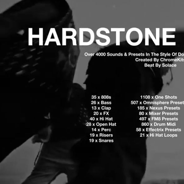 DON TOLIVER - HARDSTONE PSYCHO DRUM KIT [4000+]