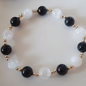 🖤🤍 YIN • YANG — SHADOW & LIGHT BRACELET 🛡️✨ PROTECT • PURIFY • BALANCE ✨🛡️