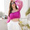 Thumbnail: Hot Pink Net Ruffled Bustier