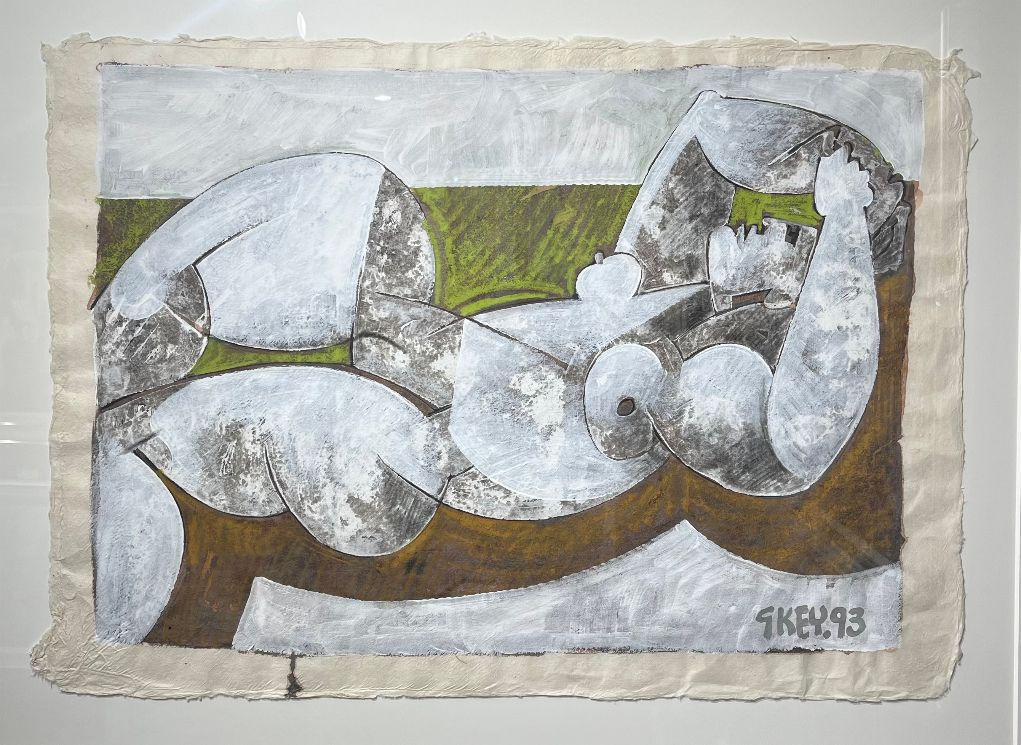 Geoffrey Key 'Reclining Figure'