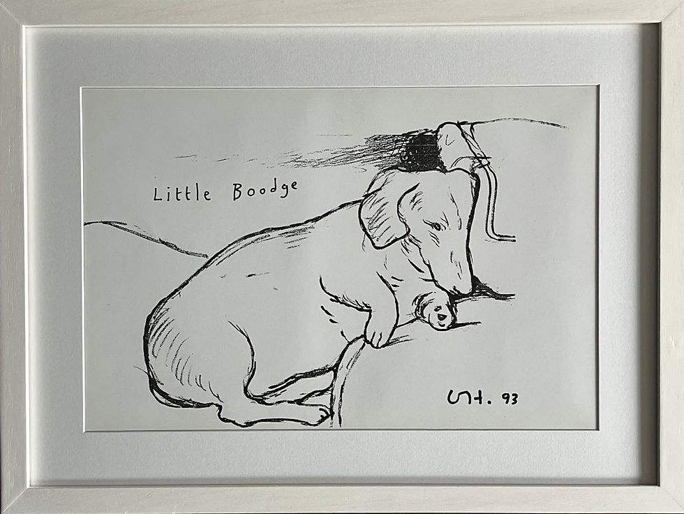Thumbnail: David Hockney 'Little Boodge'